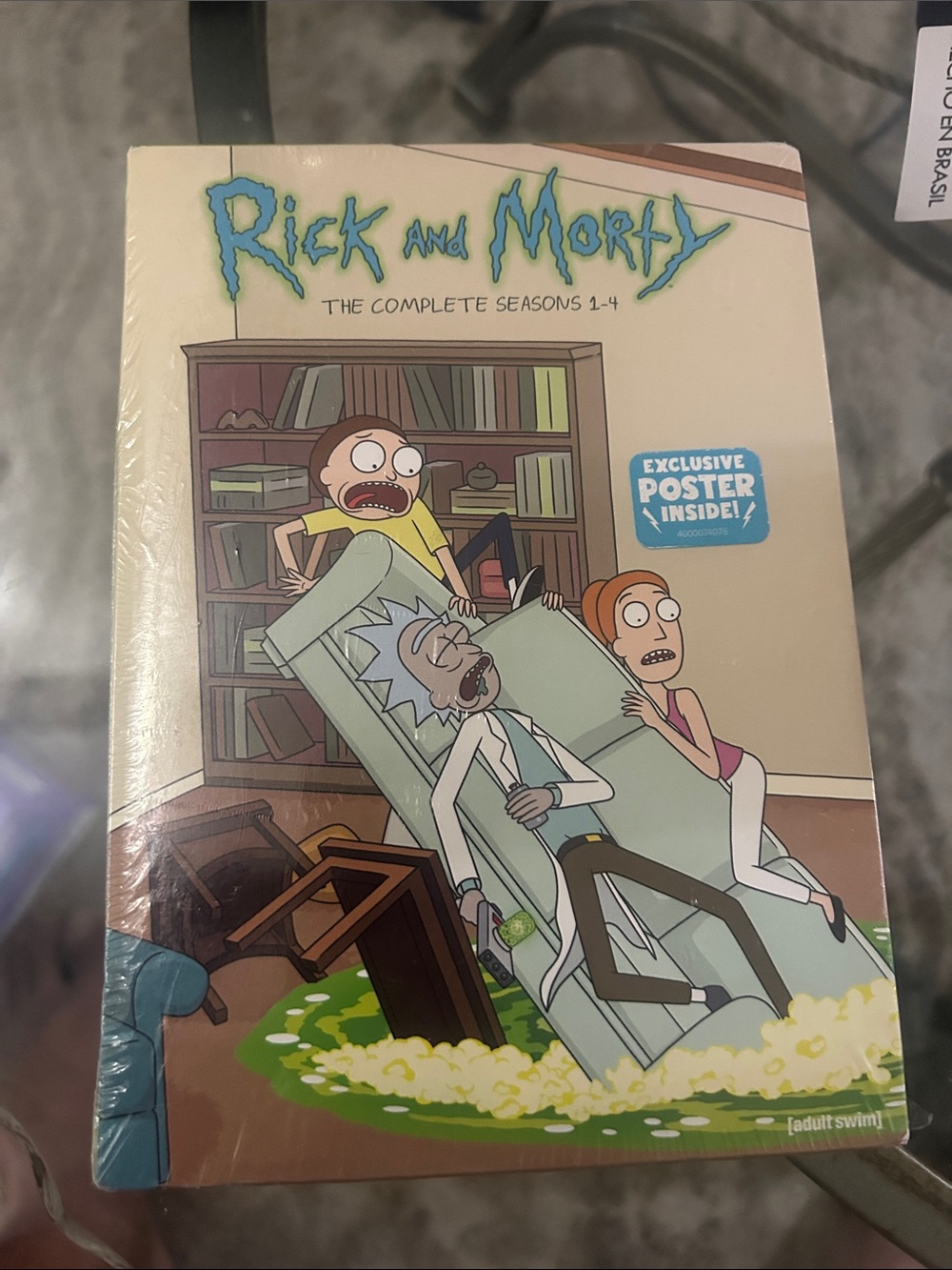 Warner Bros. Rick and Morty Box Set - Cream, Blue, Yellow
